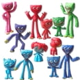 thumbnail image 1 of Adornos de figuras, 12 piezas Personajes de juegos Personajes de juegos de PVC Muñeca de PVC Monstruo de salchicha Coleccionando juguetes Rendimiento de alta gama, 1 of 6