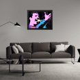 thumbnail image 3 of Stephen Chambers 24x19 Black Modern Wood Framed Wall Art Titled - Freddie Queen, 3 of 6