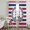 Blue, Red, White, Navy, variant on Red Blue Striped Sheer Curtains 84 Inch Length 2 Panels Set, Modern Anchor Coastal Nautical Stripe Voile Window Treatment Rod Pocket Curtains Sheers Drapes for Bedroom/Living Room/Kitchen 52"x84"x2
