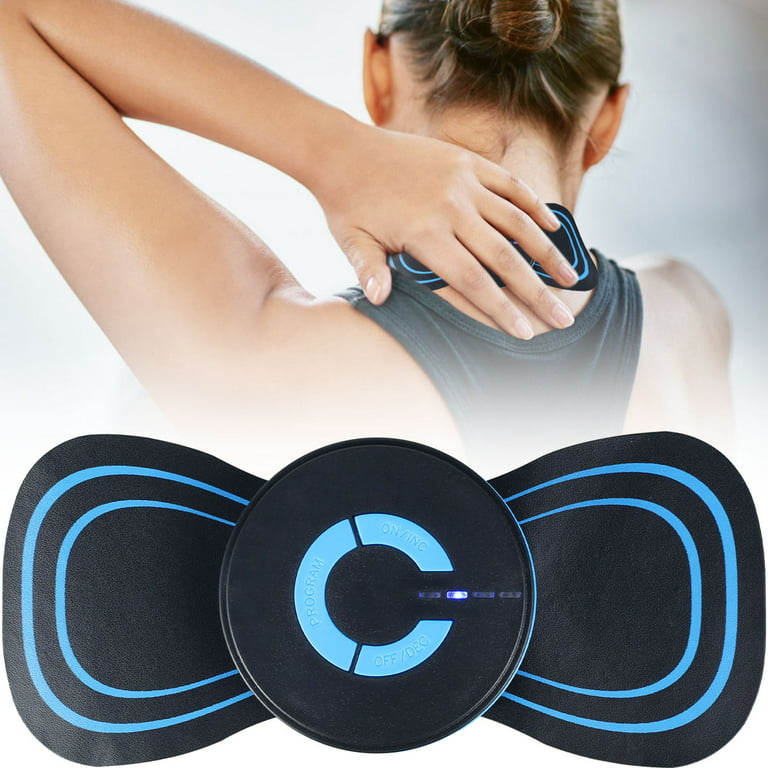 Portable USB Rechargeable Electric Neck Massager EMS Cervical