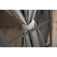 thumbnail image 3 of Sojag Grey Curtains for Savino Gazebo, 10 ft. x 12 ft., Polyester, Outdoor Shades, 3 of 3