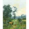 thumbnail image 3 of Josef Schmitzberger 12x14 Black Modern Framed Museum Art Print Titled - Rehkitz, 3 of 5