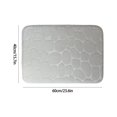 thumbnail image 3 of Shower Mat Bathtub Mat Non Slip Soft Tub Mat Rug Rug for Bathtub Bath Shower Mat Non Slip Washable, Super Absorbent Quick Dry Bath Decorations for Bathroom for Bathroom Floor, Tub, Shower, 16x24 Inch, 3 of 4