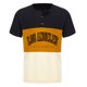thumbnail image 2 of Mens Casual Pantalones Cortos Cuello Redondo Patchwork Suéter Blusa de Fitness, Camisetas para Hombre, 2 of 5