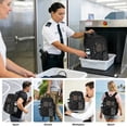 thumbnail image 7 of KOITHOT Mesh Backpack Heavy Duty, Stadium Approved Multi-Pocket Beach Backpacks for Adults, See Through Transparent Mesh Bookbag for School & Travel(Black), 7 of 7