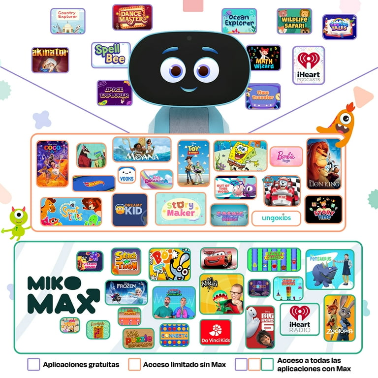 MIKO 3: AI & STEAM Learning Robot For Kids | Interactive