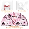 thumbnail image 4 of Rateoe Eiffel Tower and Butterflies Print Christmas Tree Skirt 48" for Xmas Holiday New Year Party Circle Tree Mat Ornaments Decoration, 4 of 7