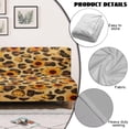 thumbnail image 6 of SCRAWLGOD Sunflower Leopard Print Sofa Cover Without Armrest for Pets Anti Slip Leakproof Sofa Slipcover Washable Dustproof Couch Cover for 3 Cushion Couch, 6 of 9