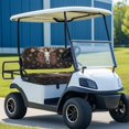 thumbnail image 2 of Yuyamidu Deer Golf Ball Golf Cart Seat Cover Maple Leaves Golf Cart Seat Backrest Cushion 2 Pack Golf Cart Accessories Fit for Most 2 Seat Golf Carts, 2 of 7