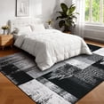 thumbnail image 4 of Bleum Cade 5x7 Abstract Area Rugs for Living Room, Modern Geometric Rug Non Slip, Patchwork Washable Soft Bedroom Rug Stain Resistant, Indoor Rugs Low Pile Carpet, 4 of 9