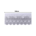 thumbnail image 4 of Homerr Air Conditioning Curtain Decorative Air Conditioner Mesh Cloth Air Conditioning External Windshield Curtain | Flower Applique Lace AC Vent Cover, 4 of 8