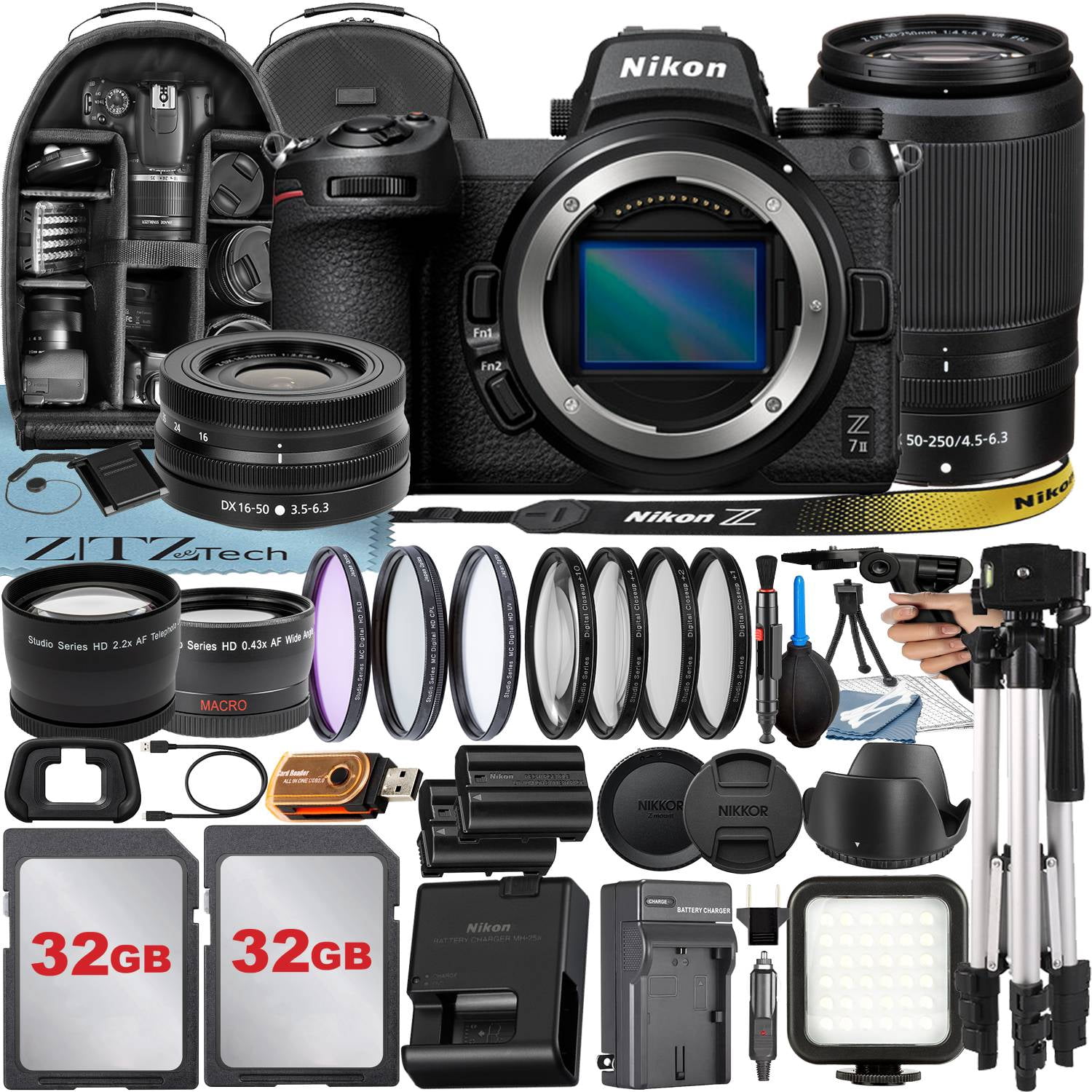 Nikon Z6III FX-format Mirrorless Camera Body w/NIKKOR Z 24-70mm f