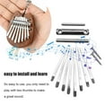 thumbnail image 4 of tredstone 8 Key Piano Set Kalimba Bridge Saddle DIY Accessory Kit Musical Instrument Steel Spare Parts, 4 of 6
