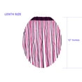 thumbnail image 4 of SEW TRENDS 2 Yrd of 12" Long Chainette Fringe Multicolor Twotone Tassel Curtain Trim-Fuschia Magenta & Black, 4 of 8