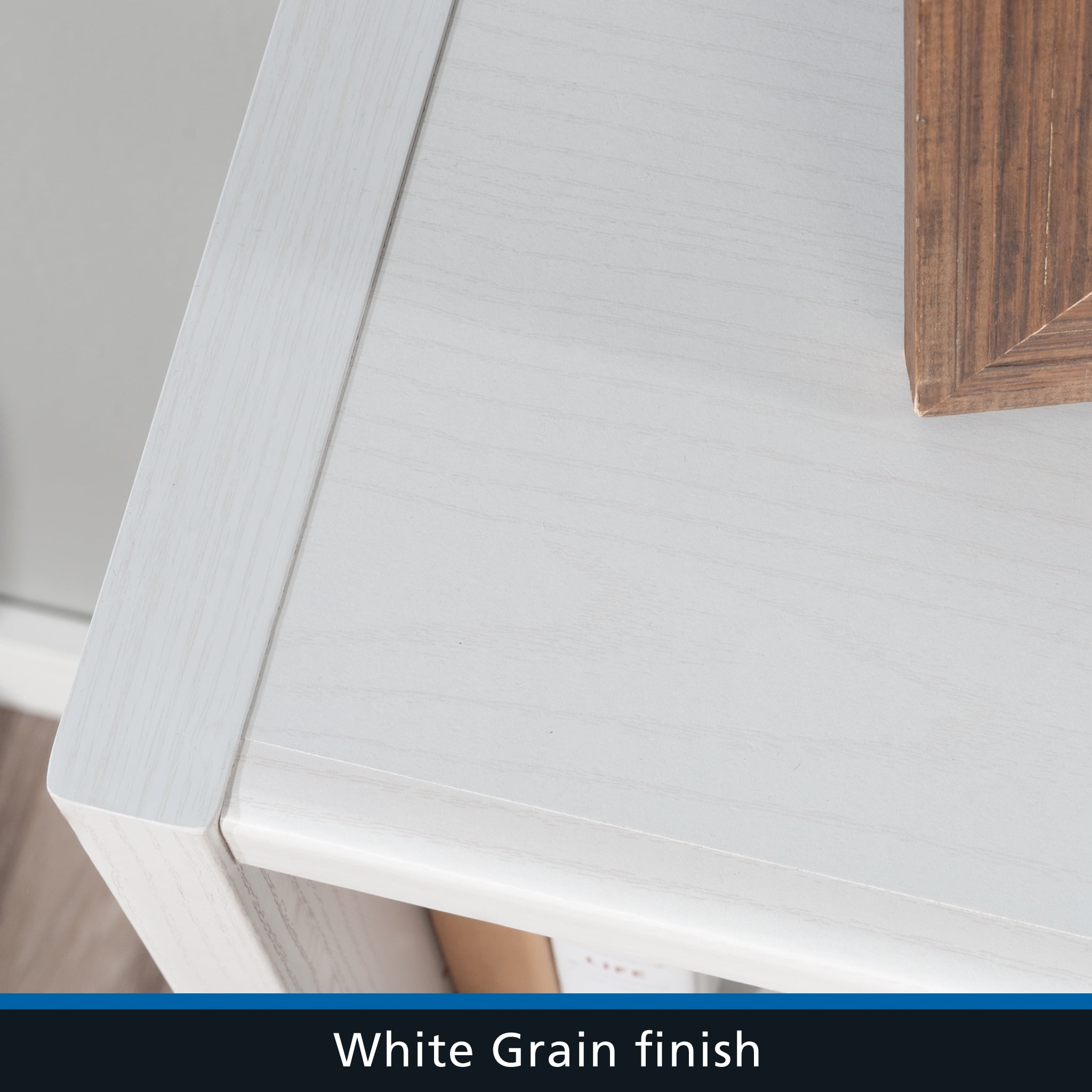 Mainstays Westley 3 Shelf Bookcase, White Finish