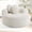 Beige + Foam+Spring + Fiber Foam and Polyester Fiber Pad+1, variant on LANKANG Memory Foam Green Round Sectional Cloud Sofa Bed With Three Pillows Compact Couch For Bedroom Living Area