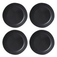thumbnail image 2 of Oneida 365 Ridge Black 12 Piece Dinnerware Set, 2 of 8