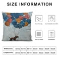 thumbnail image 5 of PHYHOO Cartoon Pillow Covers Set - , Flannel Weiner Dog Pillow Throw Pillow Cases, Decor, Weiner Dog White, 5 of 5