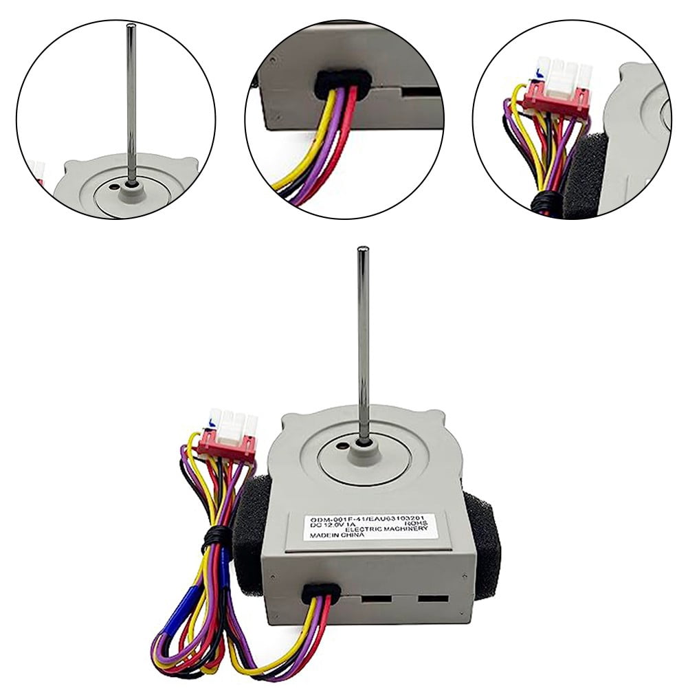 EAU63103201 Refrigerator Evaporator Fan Motor For Kenmore Refrigerator DC12v