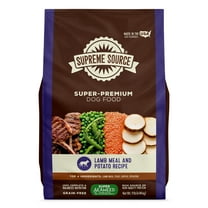Supreme Source Grain-Free Lamb Meal & Potato Recipe Dry Dog Food, 11lb Bag