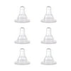 NUK First Essentials Replacement Baby Bottle Nipples, 6 Pack
