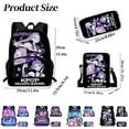 thumbnail image 3 of AKEGAMN Clearance! 15.4" Student Backpack Popular Design Bag Large Capacity Shoulder Bag Birthday New Semester To Students ??【 & Everyday Ready】Made with lightweight yet sturdy materials to handle d, 3 of 9