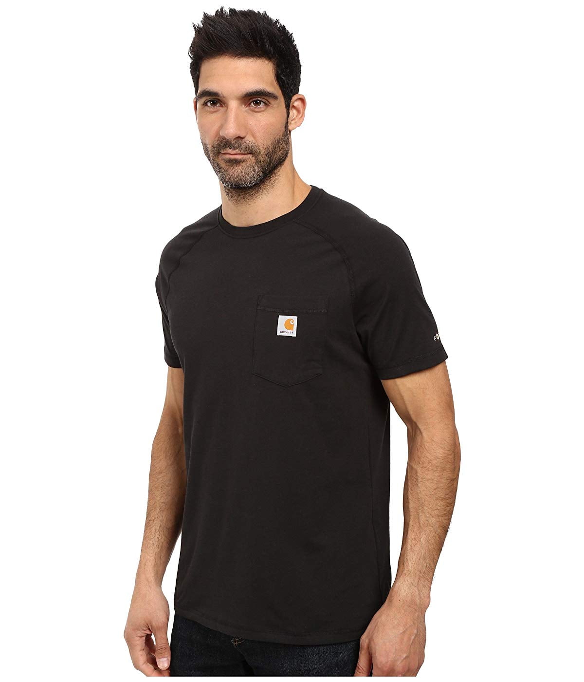 CARHARTT FORCE DELMONT COTTON S/S T-SHIRT IN BLACK  SIZE 3XL    NEW