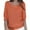 Orange, variant on KBZDBZC Womens Bloses Women's Spring Solid Round Neck Knitted Elegant 3/4 Sleeve Top Women’S Blouse T-Shirt for Women Womens Shirts (orange,XXL)