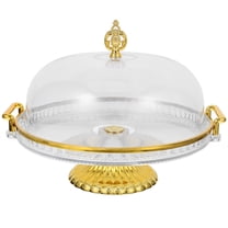 ELAYARD Versatile Decorative Cake Stand with Cover for Home Dessert Serving