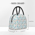 thumbnail image 2 of Rocae Lighthouse And Sea for Leakproof Lunch Box for Adults, Wide Opening Lunch Tote Bag, Reusable Lunch Cooler Bag, 2 of 6