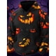 thumbnail image 2 of 2024 Nueva sudadera con capucha con estampado 3D de calabaza para Halloween, para parejas, hombres, mujeres, adultos, Halloween, carnaval, baile de graduación, informal, todos los días, 2 of 4