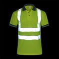 thumbnail image 1 of Reflective Construction Shirts High Visibility Short Sleeve for Construction L, 1 of 8