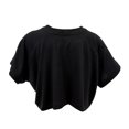 thumbnail image 3 of Crop Top Deportivo atletica Talla M Negro, 3 of 4
