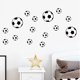 thumbnail image 2 of Adhesivos de pared de PVC con forma de balón de fútbol, removible, 38 x 58 cm, 2 of 4