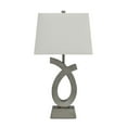 thumbnail image 1 of Ashley Furniture Lampe de Table en Poly Amayeta Argent (Ensemble de 2), 1 of 2