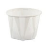 Paper Portion Cups 1oz, White, 250/Bag, 20 Bags/Carton