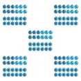 thumbnail image 3 of relayinert 24pcs/set Wide Application Wedding Party Home Decor Durable And Reliable lake blue 5Set, 3 of 6