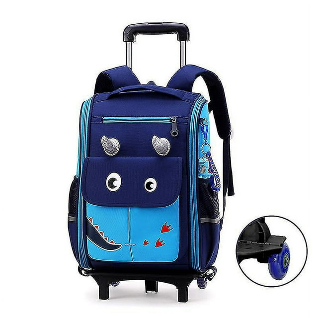 Sac à Dos à Roulettes pour Filles, Sacs Trolley Scolaires avec Roues, Sac à Dos Roulant pour Garçons, Sac à Dos à Roulettes pour Enfants