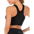 thumbnail image 7 of DODOING Women's 2 Pack Yoga Sports Bras Training Stretch Tank Top High Impact Padded Bra Front Zipper Closure with Removable Pads, 7 of 7