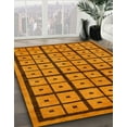 thumbnail image 2 of Ahgly Company Indoor Rectangle Abstract Dark Orange Abstract Area Rugs, 2' x 3', 2 of 6