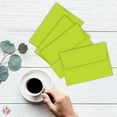 thumbnail image 2 of Yellow Green A7 Bright Color Envelopes - 5 1/4 x 7 1/4 Inches - Perfect for 5x7 Photos, DIY Arts and Crafts Cards - for Professional and Homemade Projects - Pack of 50 Envelopes, 2 of 5