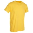 thumbnail image 2 of SOCKS'NBULK 6 Pack Men's Solid Colors Cotton T-Shirts Short Sleeve Lightweight Tees, Bulk, 2 of 3