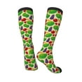 thumbnail image 5 of Lsque Vegetable Printed Crew Socks Men's Women's LightWeight Thin Casual Calf Socks ,Knee High Socks,Cotton Socks, 5 of 9