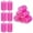 1.4inch, variant on Hair Roller Set 6 pcs, Curlers Self Grip Hair Rollers for Long Hair Salon Hair Dressing DIY Curly Hairstyle Hair Styling Curling Tools for Wome(Color Random)3.6*6.2cm/1.41*2.48inch