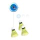 thumbnail image 5 of Bádminton Solo Entrenamiento de bádminton Principiantes Niños Niñas 3 pelotas Autopráctica Autoentrenamiento para fitness Juego en interiores Azul, 5 of 8
