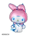 thumbnail image 1 of Lindo juego de vajilla para fiesta de cumpleaños de Sanrio, pancarta para decoración de tartas, bandera colgante, globos de Hello Kitty para Navidad, decoración de cumpleaños, 1 of 1