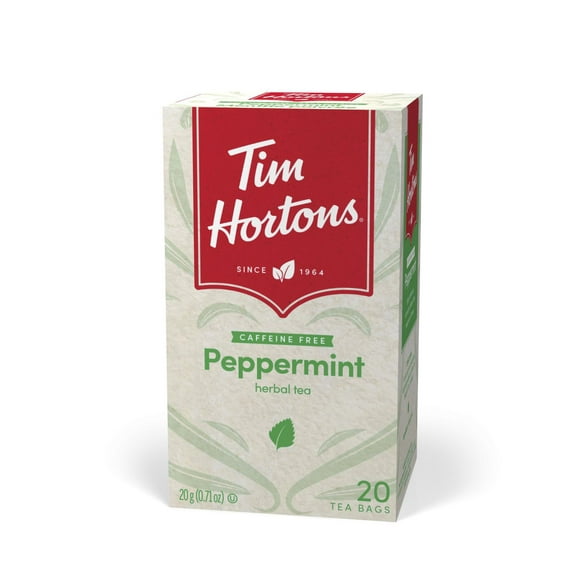 Tim Hortons Peppermint Herbal Tea, 20 Tea Bags 20g(0.71g)