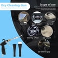 thumbnail image 2 of Dust Blowing Tool Adjustable High Pressure Cleaner Ergonomic Pneumatic Car Interior Dry Cleaning Tool, 2 of 7