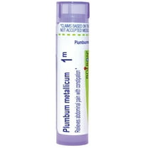Boiron Plumbum Metallicum 1M, Homeopathic Medicine for Abdominal pain with constipation, 80 Pellets