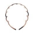 thumbnail image 4 of Unique Bargains 1 Pc Cute Big Wave Headbands for Women Amber Gray, 4 of 6